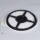 Светодиодная лента герметичная MOONLIGHT-SIDE-A168-4x10mm 24V Blue (7.2 W/m, IP65, 5m, wire x2) (Arlight, Вывод прямой, 3 года)