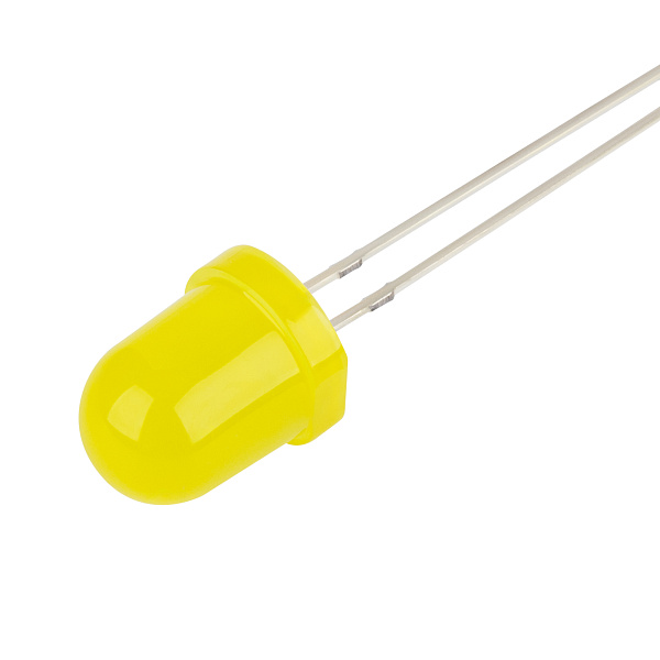 Светодиод ARL-8603UYD-0.5cd (Arlight, 8мм (круглый)) Lednikoff