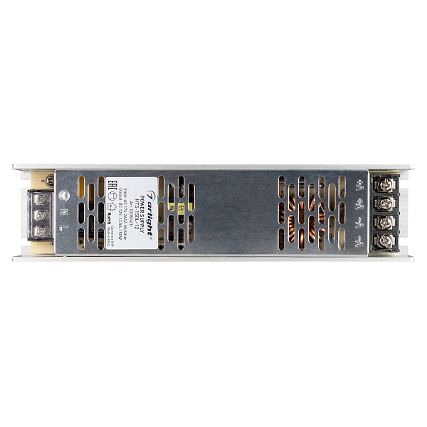 Блок питания HTS-150L-12 (12V, 12.5A, 150W) (Arlight, IP20 Сетка, 3 года) Lednikoff