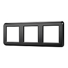 Рамка пластиковая FRM-VERSA-PL-3-BK (Arlight, -) Lednikoff