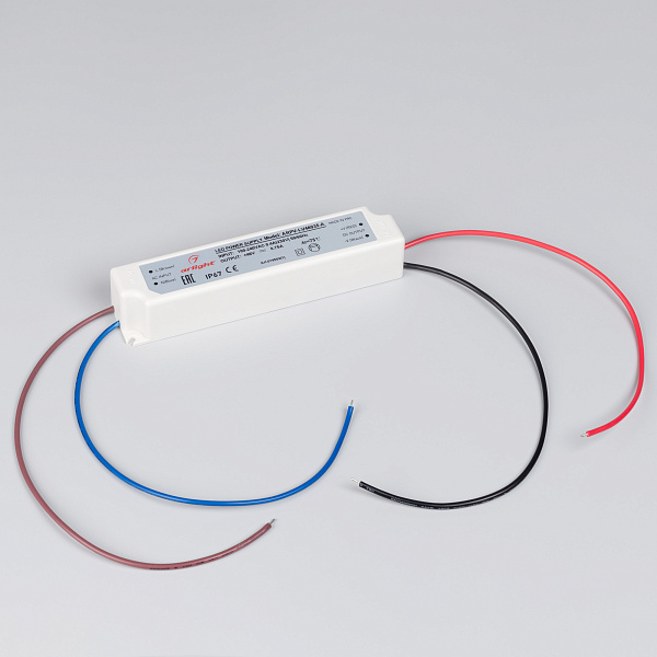 Блок питания ARPV-LV48035-A (48V, 0.8A, 36W) (Arlight, IP67 Пластик, 3 года) Lednikoff
