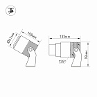 Светильник ALT-RAY-ZOOM-R61-12W Day4000 (DG, 10-60 deg, 230V) (Arlight, IP67 Металл, 3 года) Lednikoff