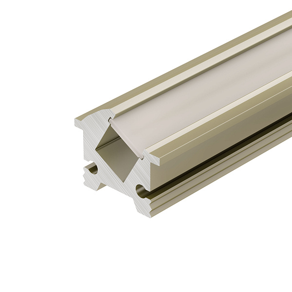 Профиль SL-BEVEL-H12-F13-2000 ANOD OLIVE GREY (Arlight, Алюминий) Lednikoff