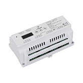 Декодер SMART-K18-DMX (12-36V, 12x5A) (Arlight, IP20 Пластик, 5 лет)