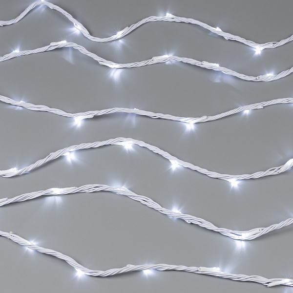 Светодиодная гирлянда ARD-STRING-HOME-10000-WHITE-99LED-RUN WHITE (230V, 10.5W) (Ardecoled, IP20) Lednikoff