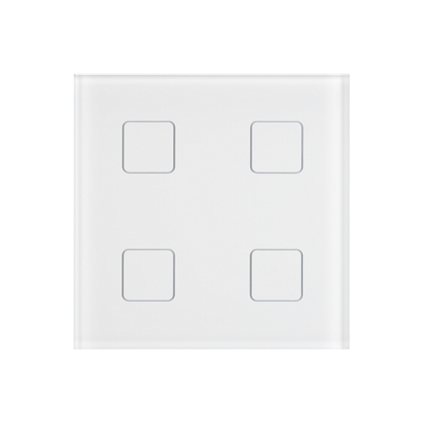 INTELLIGENT ARLIGHT Сенсорная панель DALI-301-11-IN White (BUS/24V, Backlight) (IARL, IP20 Пластик, 5 лет) Lednikoff