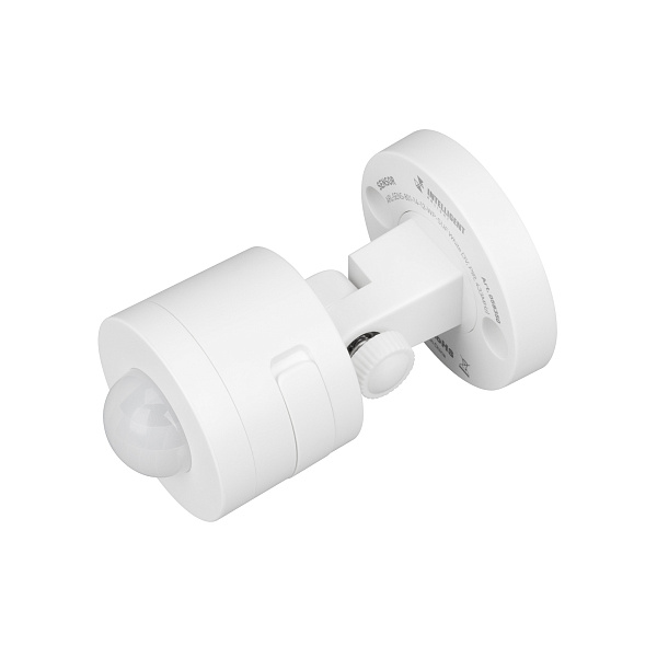 INTELLIGENT ARLIGHT Датчик движения ARL-SENS-801-14-12-WP-SUF White (3V, PIR, 433MHz) (IARL, IP65 Пластик, 3 года) Lednikoff