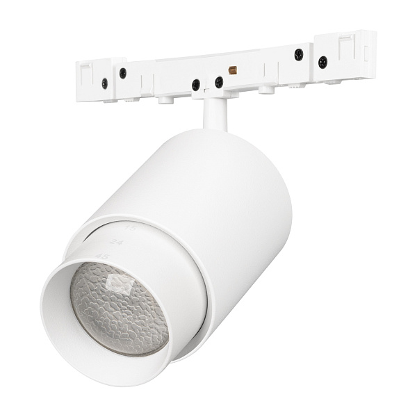 Светильник MAG-MICROCOSM-SPOT-ZOOM-R38-5W Day4000 (WH, 10-55 deg, 24V) (Arlight, IP20 Металл, 5 лет)