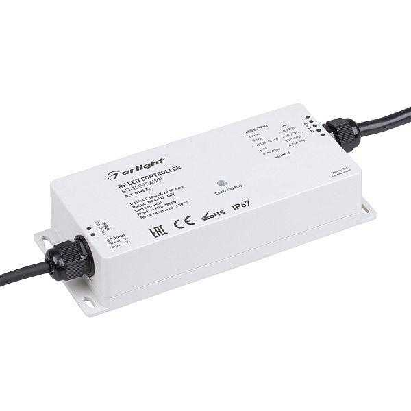 Контроллер SR-1009FAWP (12-36V, 240-720W) (Arlight, IP67 Пластик, 3 года) Lednikoff