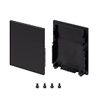 Заглушка SL-LINE-4050-3L-MIDDLE BLACK глухая (Arlight, Пластик) Lednikoff