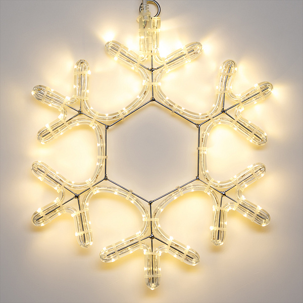 Фигура ARD-SNOWFLAKE-M7-450x375-108LED Warm (230V, 6.5W) (Ardecoled, IP65) Lednikoff
