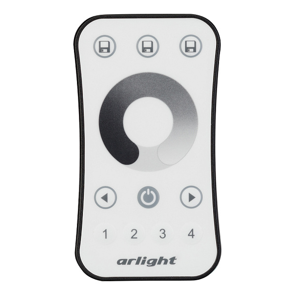 Пульт SMART-R10-DIM (4 зоны, 2.4G) (Arlight, IP20 Пластик, 5 лет) Lednikoff