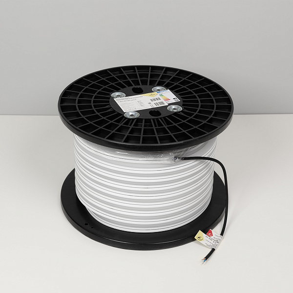 Светодиодная лента герметичная MOONLIGHT-SIDE-X336-12x24mm 230V Warm2400 (11 W/m, IP65, 50m, wire x1) (Arlight, Грибовидная форма)