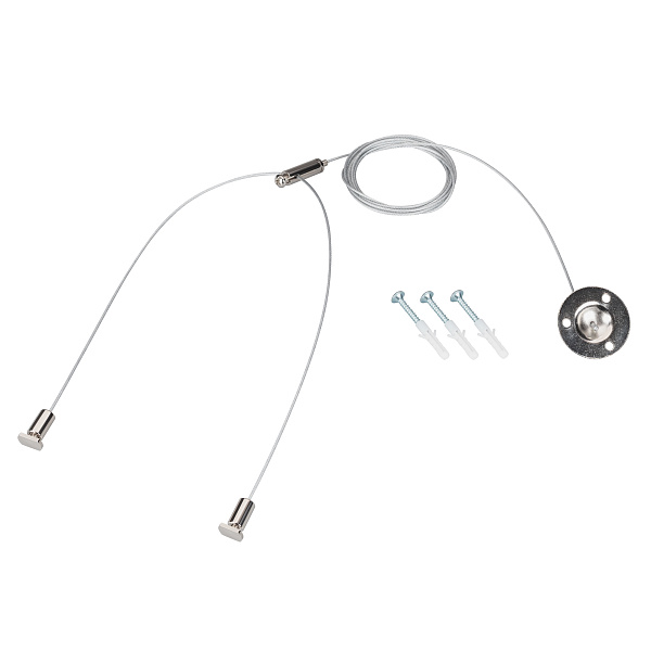 Подвес LINE-6070 1x2m Set (Pad 9x2mm) (Arlight, Металл) Lednikoff