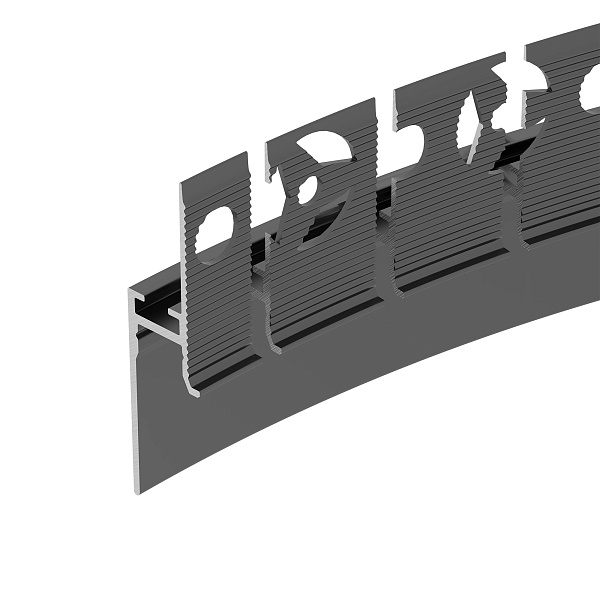 Профиль PLINTUS-FANTOM-BENT-H20-SIDE-2000 BLACK (Arlight, Алюминий) Lednikoff