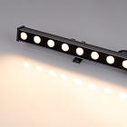 Линейный прожектор AR-LINE-760-18W Warm3000 (GR, 15 deg, 230V) (Arlight, IP65 Металл, 3 года) Lednikoff