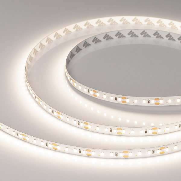 Светодиодная лента RT-A120-10mm 48V Day4000 (9.6 W/m, IP20, 2835, 30m) (Arlight, Открытый) Lednikoff