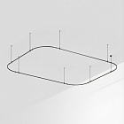 Основание ART-APRIORI-RECTANGLE-SOFT-ROD-800-4500x3500 (BK) (Arlight, IP20 Металл, 3 года)