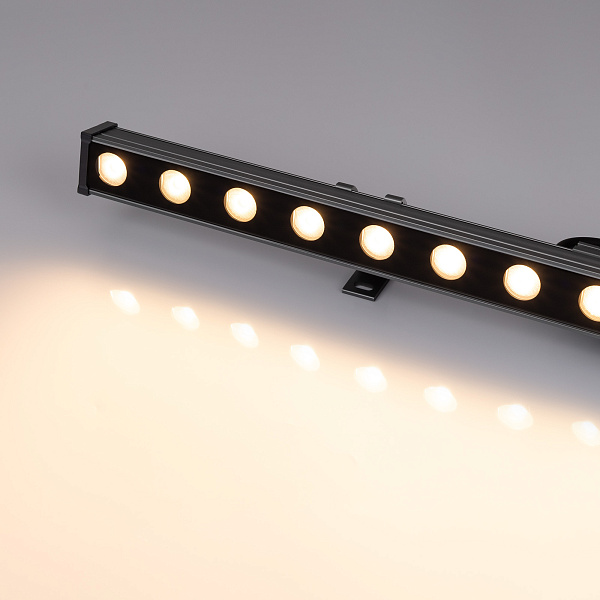 Линейный прожектор AR-LINE-760-18W Warm3000 (GR, 30 deg, 230V) (Arlight, IP65 Металл, 3 года) Lednikoff