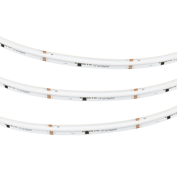 Светодиодная лента DMX-COB-X1008-18mm 24V RGB-PX126 (11 W/m, IP20, CSP, 5m) (Arlight, -) Lednikoff