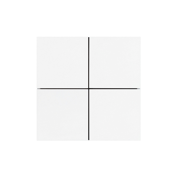 INTELLIGENT ARLIGHT Кнопочная панель KNX-304-23-IN White (BUS, Frameless) (IARL, IP20 Металл, 2 года) Lednikoff