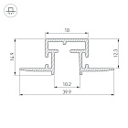 Профиль-держатель TEK-PIK-1010-2000 (Arlight, Алюминий) Lednikoff