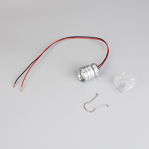 Светильник ALT-LODESTAR-HANDRAIL-R27-1.5W Warm3000 (GR, 30x60 deg, 12-24V) (Arlight, IP67 Металл, 3 года) Lednikoff