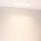 Светильник MS-FLOW-BUILT-S230x85-3x12W Warm3000 (WH, 55 deg, 230V) (Arlight, IP20 Металл, 5 лет) Lednikoff