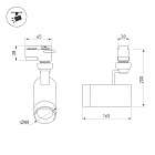 Светильник LGD-ZEUS-2TR-R88-20W Day4000 (BK, 20-60 deg, 230V) (Arlight, IP20 Металл, 5 лет)