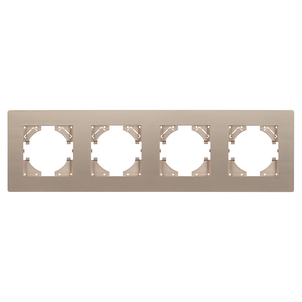 Рамка пластиковая FRM-PERIO-PL-4-GD (Arlight, -) Lednikoff