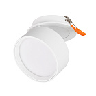 Светильник LGD-POT-BUILT-R85-12W Warm3000 (WH, 100 deg, 230V) (Arlight, IP44 Металл, 5 лет) Lednikoff