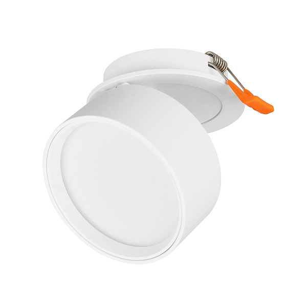 Светильник LGD-POT-BUILT-R85-12W Warm3000 (WH, 100 deg, 230V) (Arlight, IP44 Металл, 5 лет) Lednikoff