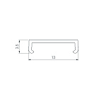 Экран PLINTUS-H73-F-2000 Opal (Arlight, Пластик) Lednikoff