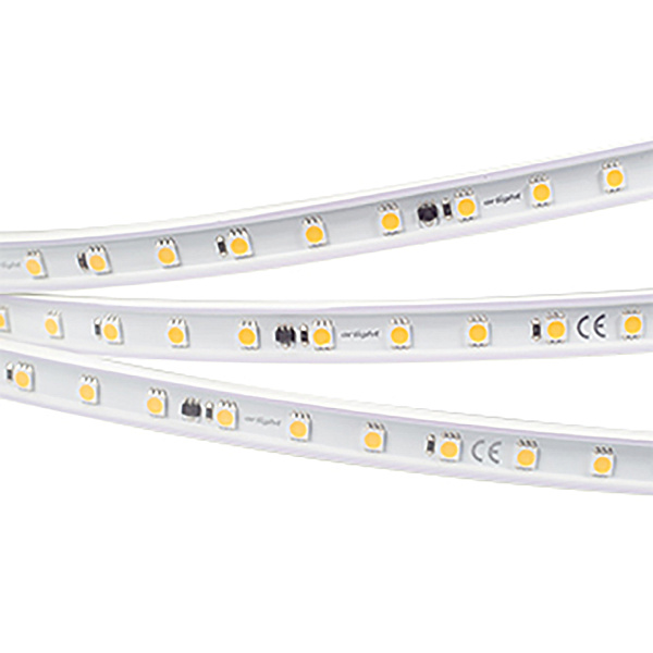Светодиодная лента герметичная ARL-PV-B54-15.5mm 230V Warm3000 (8 W/m, IP65, 5060, 10m) (Arlight, -) Lednikoff