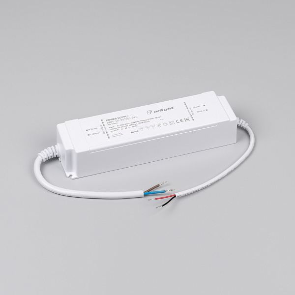 Блок питания ARPJ-SP-961050-PFC (100W, 48-96V, 1.05A) (Arlight, IP67 Пластик, 5 лет) Lednikoff