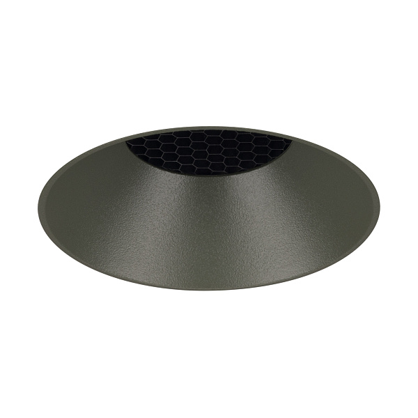 Светильник безрамочный DL-INTRAL-R63-8W Warm3000 (Серо-зеленый RAL7009, 50 deg, 230V) (Arlight, IP20 Металл, 5 лет) Lednikoff