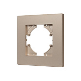 Рамка пластиковая FRM-PERIO-PL-1-GD (Arlight, -)