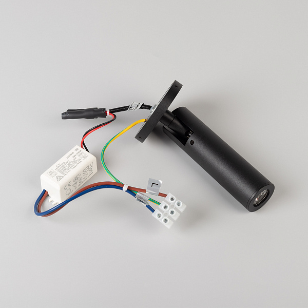 Светильник SP-READER-NB-R60-3W Warm2700 (BK, 20 deg, 230V) (Arlight, IP20 Металл, 3 года) Lednikoff