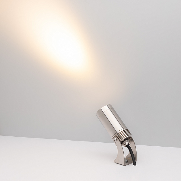Светильник KT-WATER-R44-8W Warm3000 (SL, 24 deg, 12V) (Arlight, IP68 Металл, 3 года) Lednikoff
