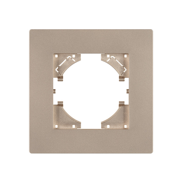 Рамка пластиковая FRM-PERIO-PL-1-GD (Arlight, -) Lednikoff