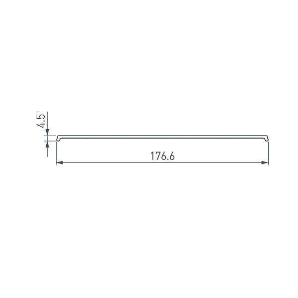 Экран ARH-POWER-W200-2000 OPAL (Arlight, Пластик) Lednikoff