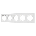 Рамка пластиковая FRM-PERIO-PL-5-WH (Arlight, -) Lednikoff