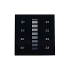 Панель Sens SR-2830A-RF-IN Black (220V,DIM,4 зоны) (Arlight, IP20 Пластик, 3 года) Lednikoff