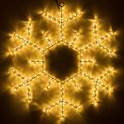Фигура светодиодная ARD-SNOWFLAKE-M5-600x600-360LED Warm (230V, 20W) (Ardecoled, IP65) Lednikoff