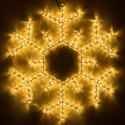 Фигура светодиодная ARD-SNOWFLAKE-M5-600x600-360LED Warm (230V, 20W) (Ardecoled, IP65, 1 год)