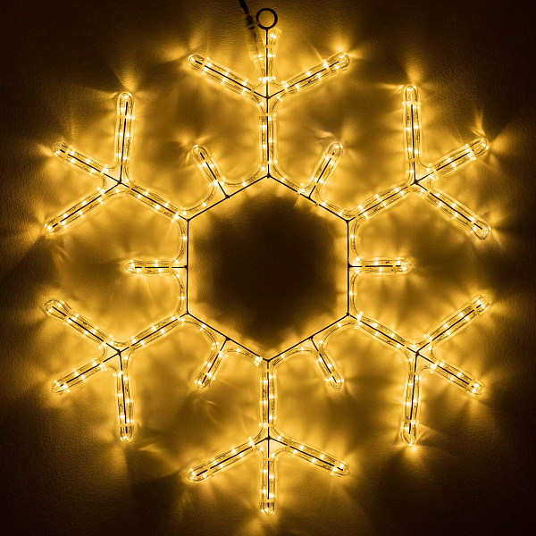 Фигура светодиодная ARD-SNOWFLAKE-M5-600x600-360LED Warm (230V, 20W) (Ardecoled, IP65) Lednikoff