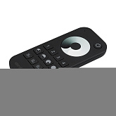 Пульт SMART-R24-DIM Black (4 зоны, 2.4G) (Arlight, IP20 Пластик, 5 лет)