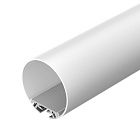 Профиль с экраном SL-ROUND-D60-2500 ANOD+OPAL (Arlight, Алюминий) Lednikoff