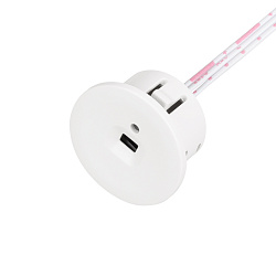 INTELLIGENT ARLIGHT Датчик движения SMART-SENS-1101-17-12-IN White (12-24V, 1x1.5A, Switch) (IARL, IP20 Пластик, 5 лет)