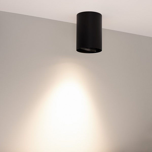 Светильник SP-FOCUS-R86-10W Day4000 (BK, 50 deg, 230V) (Arlight, IP54 Металл, 5 лет) Lednikoff